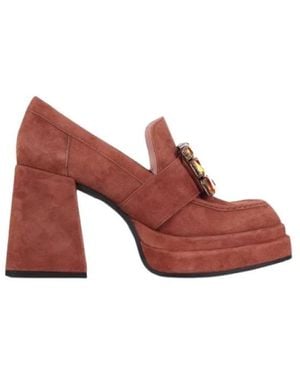 Ras Court Shoes - Red