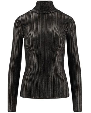 Elisabetta Franchi Long Sleeve Tops - Nero