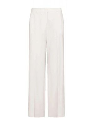 Marella Wide Trousers - White