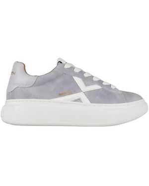 Alexander Smith Schoenen ,Blauw ,Leer College - Wit