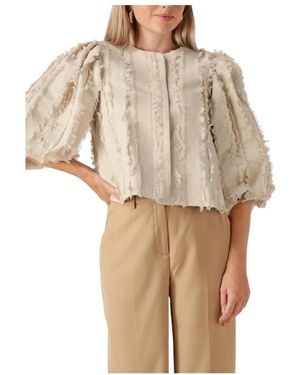 Minus Jassen Jassen Venja Short Jacket - Naturel