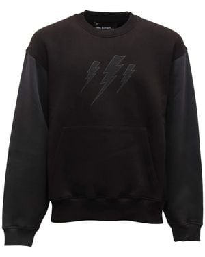 Neil Barrett Sweatshirts - Black