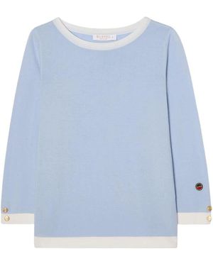 BUSNEL Long Sleeve Tops - Blu