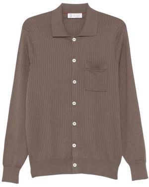 Brunello Cucinelli Cardigans - Brown