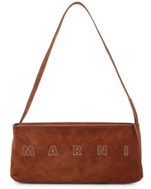 Marni Shoulder Bags - Marron