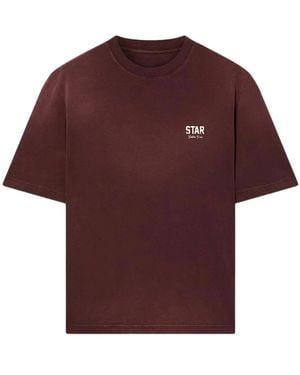 Golden Goose T-Shirts - Purple