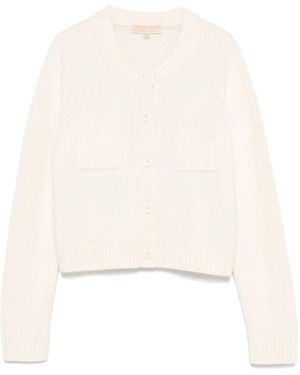 Michael Kors Round-Neck Knitwear - Bianco