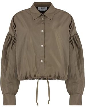 MSGM Shirts - Green