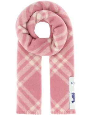 Burberry Winter Scarves - Pink
