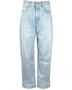 Gcds Wide-Fit Jeans - Blau