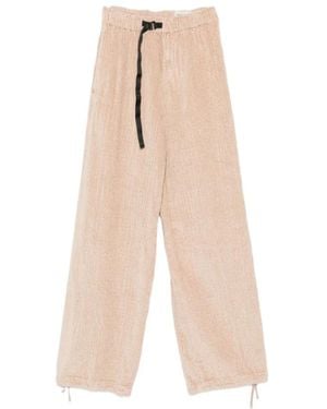 White Sand Wide Trousers - Naturel