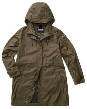 Blauer Parkas - Verde