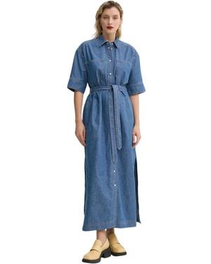 Munthe Shirt Dresses - Azul