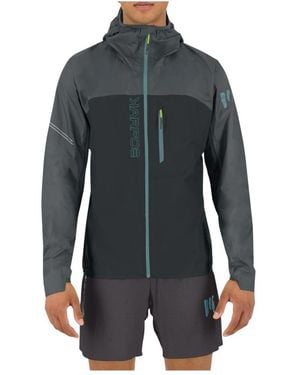 Karpos Fitness ,Grijs ,Lav. Rain Evo Jkt - Zwart