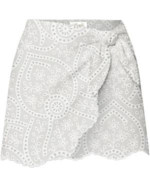 MC2 Saint Barth Short Skirts - White