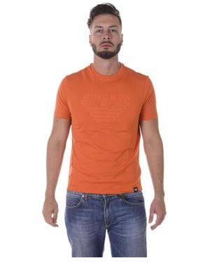 Armani Jeans T-Shirts - Red