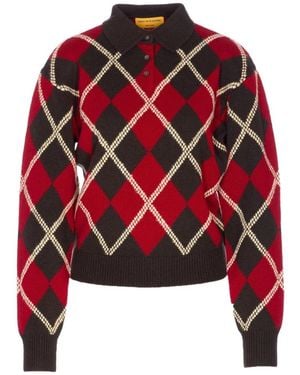 Guest In Residence Polo Shirts - Red