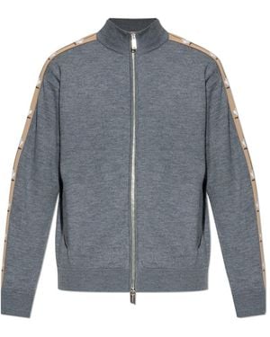 DSquared² Woll-Strickjacke - Blau
