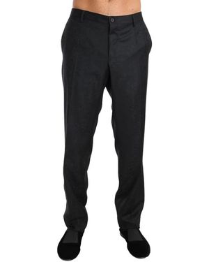 Dolce & Gabbana Suit Trousers - Black