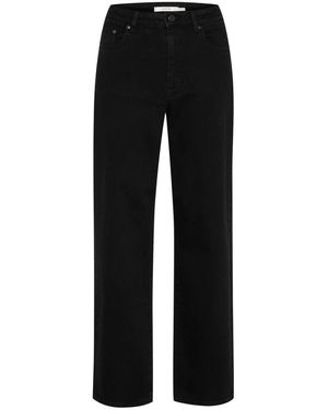 Gestuz Straight Jeans - Negro