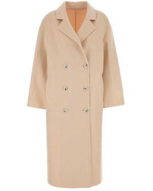 Loulou de Saison Jassen ,Wol Borneo Coat - Naturel