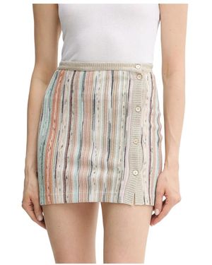 Missoni Mini-Bleistiftrock - Weiß