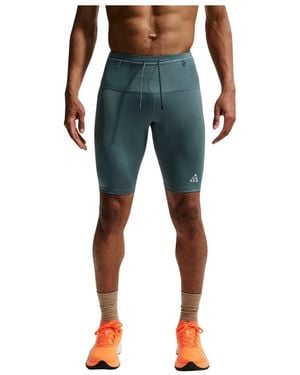 Nike Acg Lava Loops Dri-Fit Adv 1/2-Length Hardlooptights - Blauw
