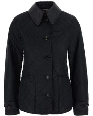Burberry Jassen ,Zwart ,Fernleigh Lth Jas