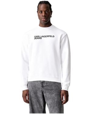 KARL LAGERFELD Sweatshirts - Blanco