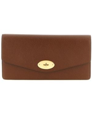 Mulberry Accessoires ,Bruin ,Leer Darley Clutch
