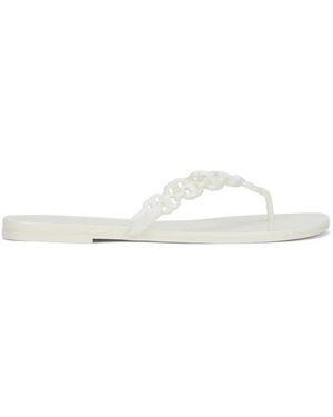 Tory Burch Flip Flops - Blanco
