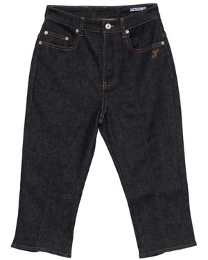 Jacquemus Cropped Jeans - Blue