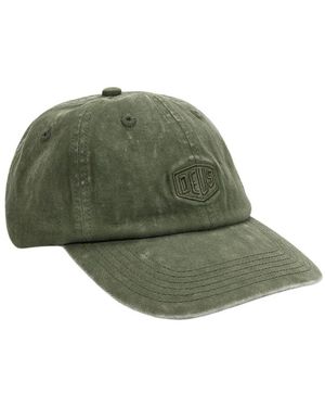 Deus Ex Machina Shield Garment Dyed Dad Cap - Groen