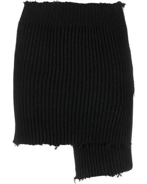 MM6 by Maison Martin Margiela Short Skirts - Zwart