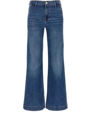 7 For All Mankind Boot-Cut Jeans - Blu