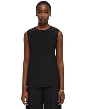 JOSEPH Tops ,Zwart ,Wol Crepe De Soie Bley Blouse