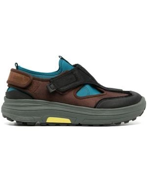 Suicoke Stivali a strati multi-panel - Blu
