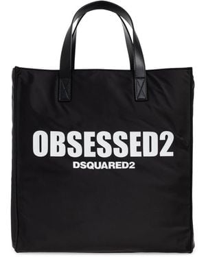 DSquared² Tote Bags - Negro