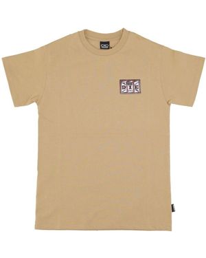 Propaganda Addict Camel Tee Kurzarm T-Shirt - Natur