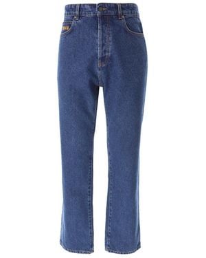 MSGM Straight Fit Jeans - Blue