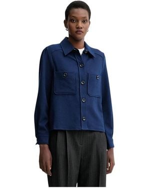 Sessun Lange Mouw Shirt - Blauw