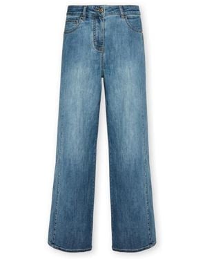 Elena Miro Wide Jeans - Azul