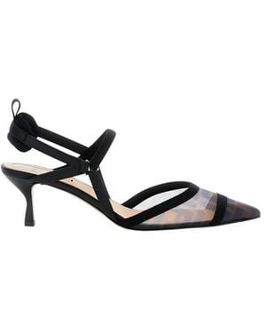 Fendi Court Shoes - Black
