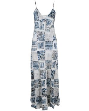 Eleventy Maxi Kleider - Blau