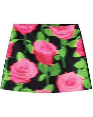 FABIENNE CHAPOT Rokken ,Veelkleurig ,Wol Kendal Skirt - Rood