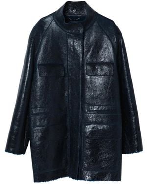 Fendi Leather Jackets - Blue