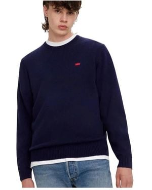 Levi's Round-Neck Knitwear - Blue