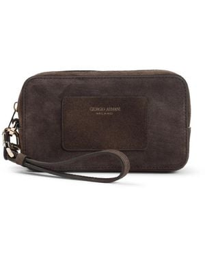 Giorgio Armani Toilet Bags - Brown