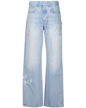 CASABLANCA Wide Jeans - Blue