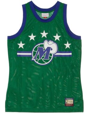 Mitchell & Ness Fitness ,Groen ,Team Heritage Tank 1980-2009 Dalmav